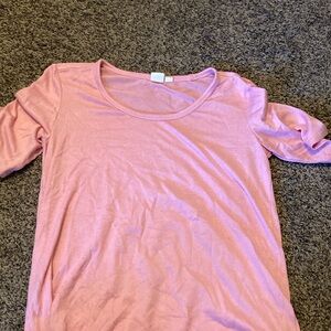 Small Pink Gap Maternity Long Sleeve
